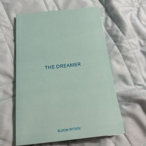 Transform dreams personal growth blue journal